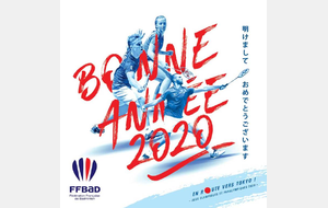 Bonne année 2020 FFBAD
