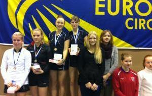Finlande juniors:victoire en doubles dames