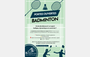 Portes ouvertes saison 2026-2027