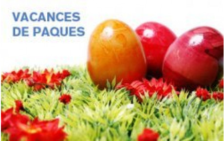 Horaires vacances de Pâques