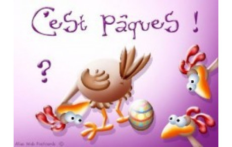 WE DE PAQUES 2014 : dimanche 20 et lundi 21/4